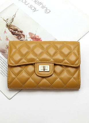 Full Sheepskin Leather Purse