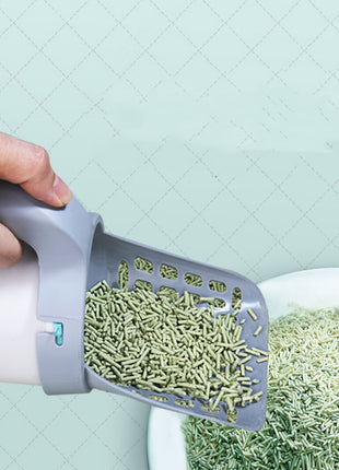 Storage Box Integrated Cat Litter Shovel Set