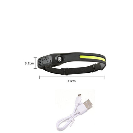 Silicone Sensor LED Headlamp